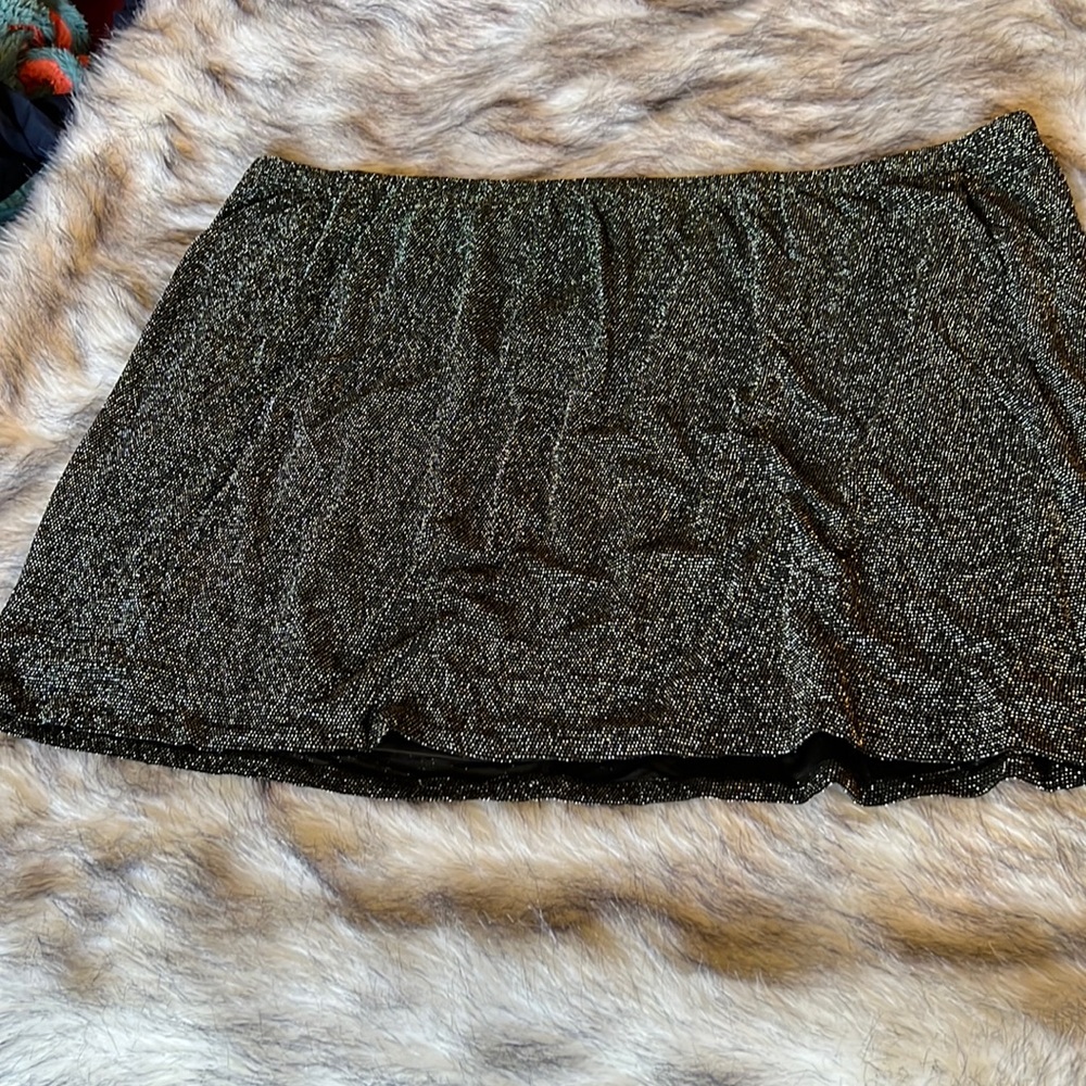 Ellos knee length shiny skirt